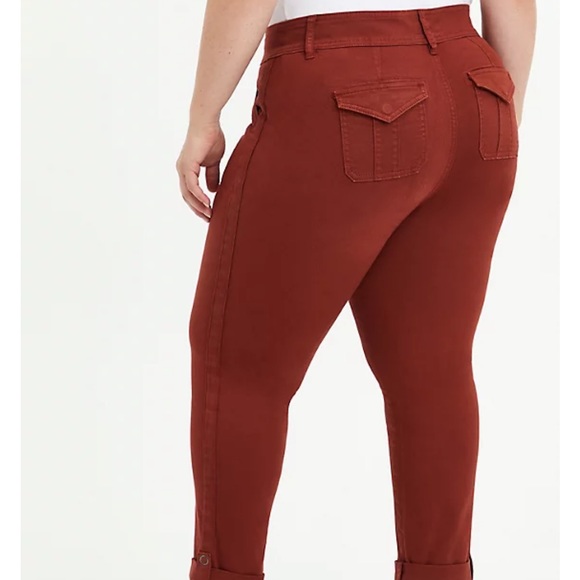Torrid Aviator Mid Rise Stretch Pants - Picture 3 of 15